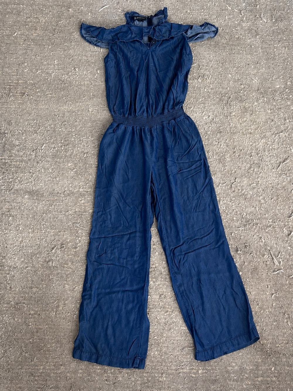 Ruffle Off-the-Shoulder Jumpsuit